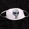 Предпазна маска за лице за многократна употреба с извънземно